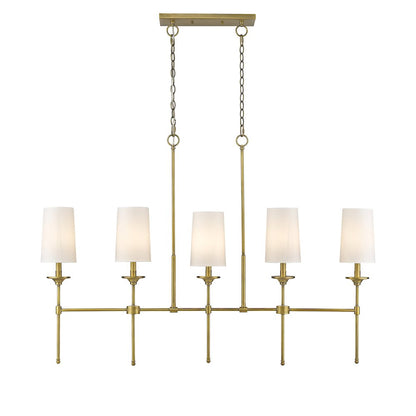 Z-Lite 5 Light Linear Chandelier