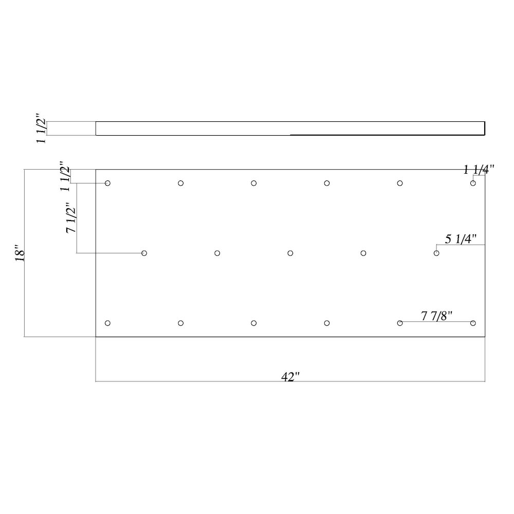 Z-Lite 17 Light Ceiling Plate