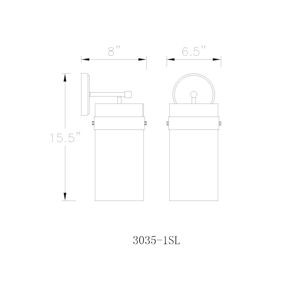 Z-Lite 1 Light Wall Sconce
