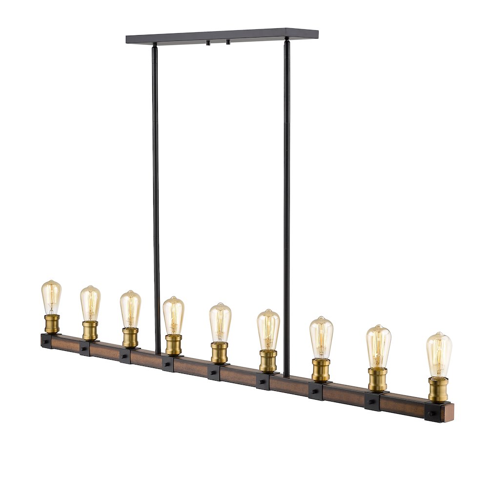 Z-Lite 9 Light Linear Chandelier