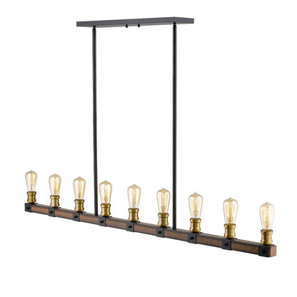 Z-Lite 9 Light Linear Chandelier