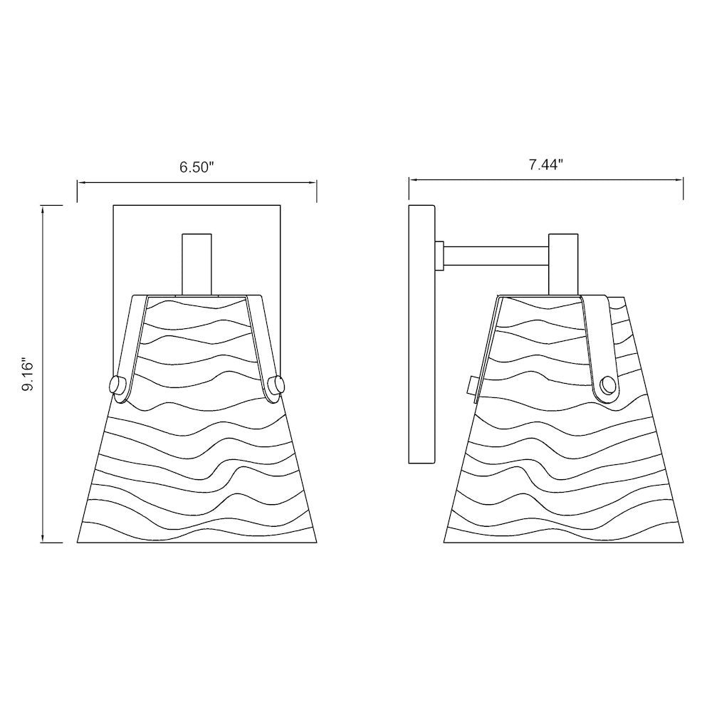 Z-Lite 1 Light Wall Sconce