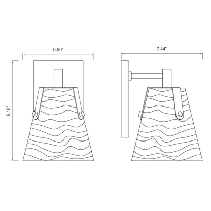 Z-Lite 1 Light Wall Sconce