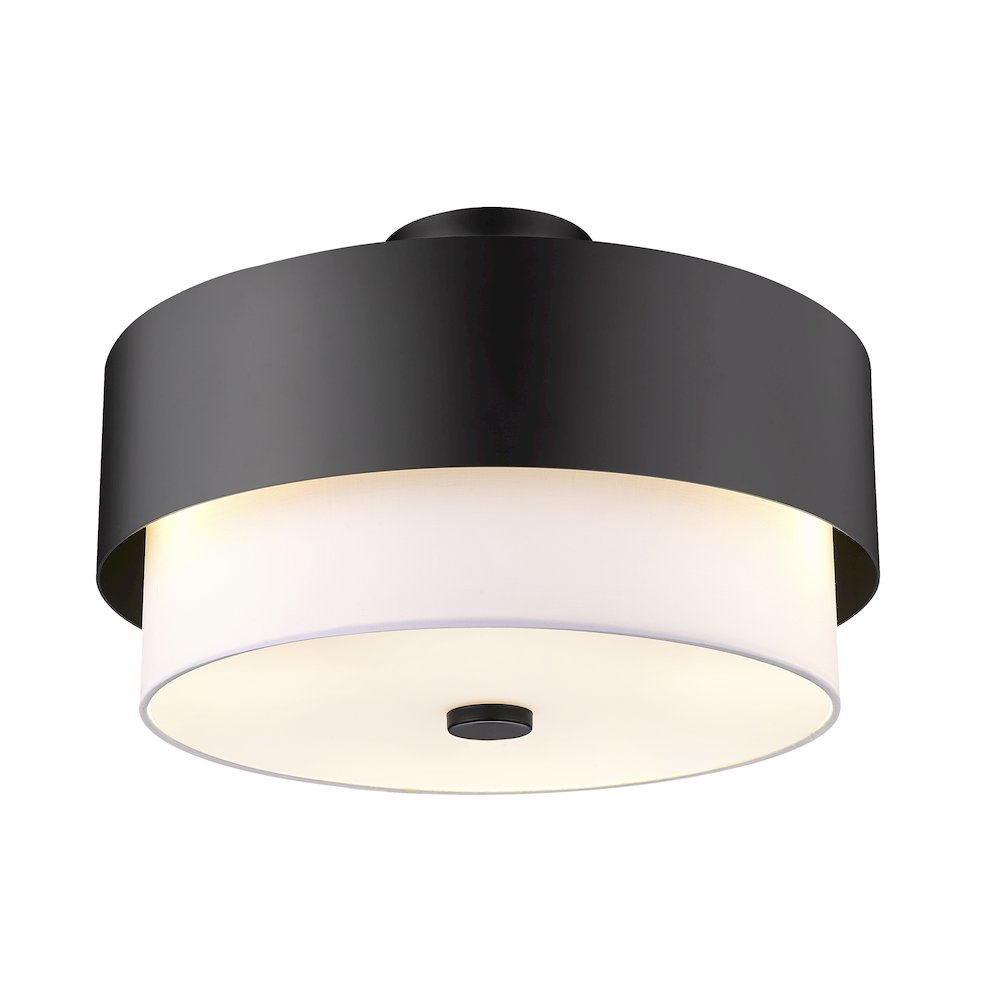 Z-Lite 3 Light Semi Flush Mount