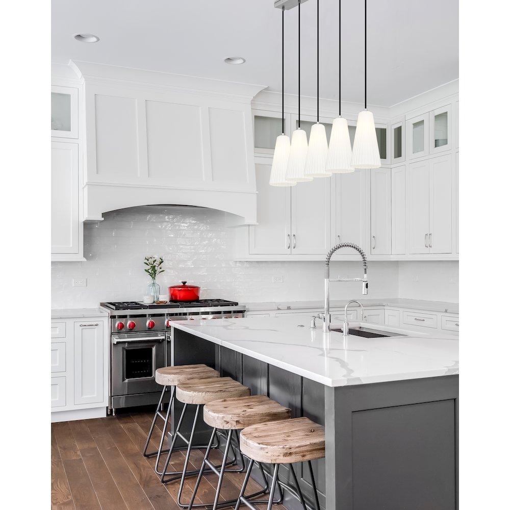 Z-Lite 5 Light Linear Chandelier