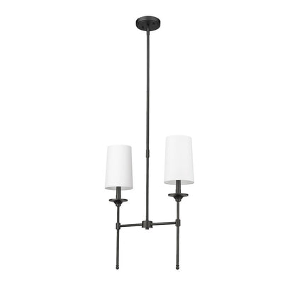 Z-Lite 2 Light Linear Chandelier