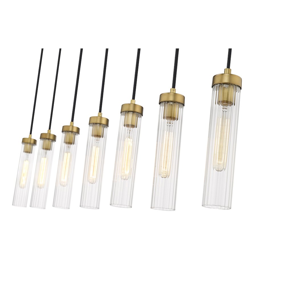 Z-Lite 7 Light Linear Chandelier