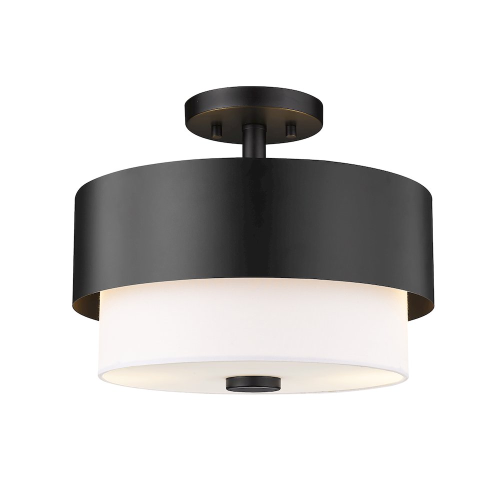 Z-Lite 2 Light Semi Flush Mount