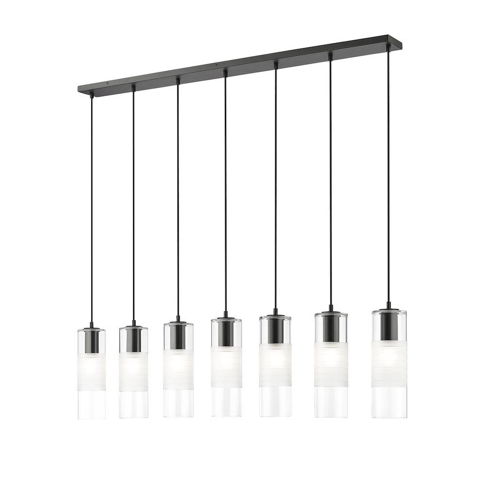 Z-Lite 7 Light Linear Chandelier