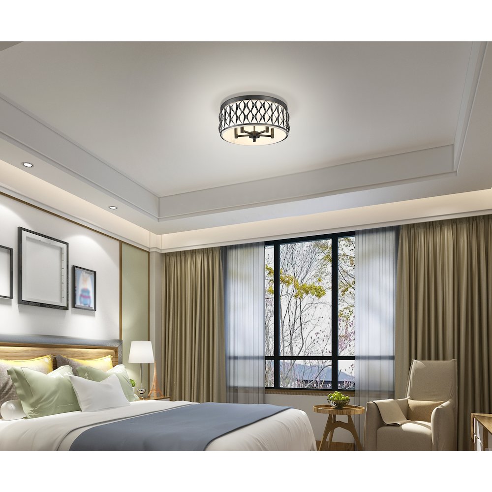 Z-Lite 5 Light Flush mount
