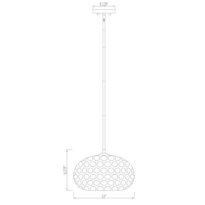 Z-Lite 1 Light Pendant
