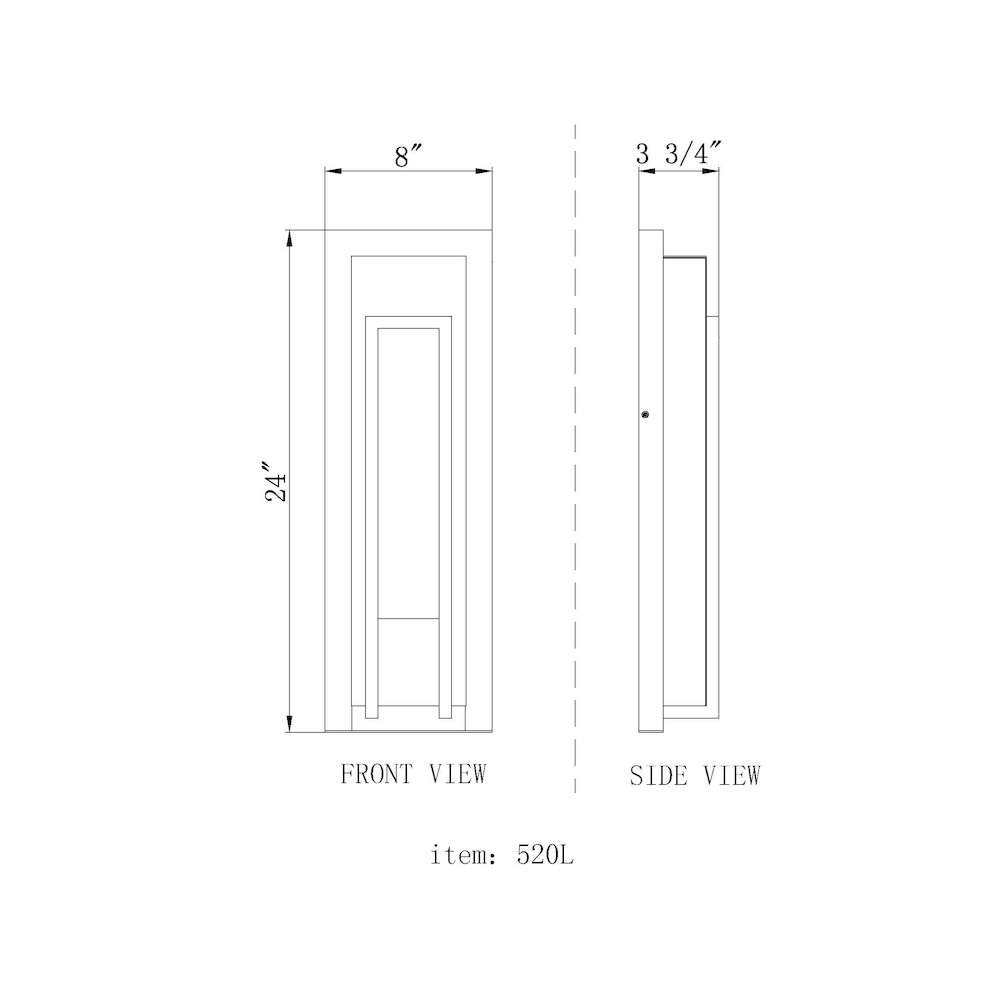 Z-Lite 1 Light Outdoor Wall Light