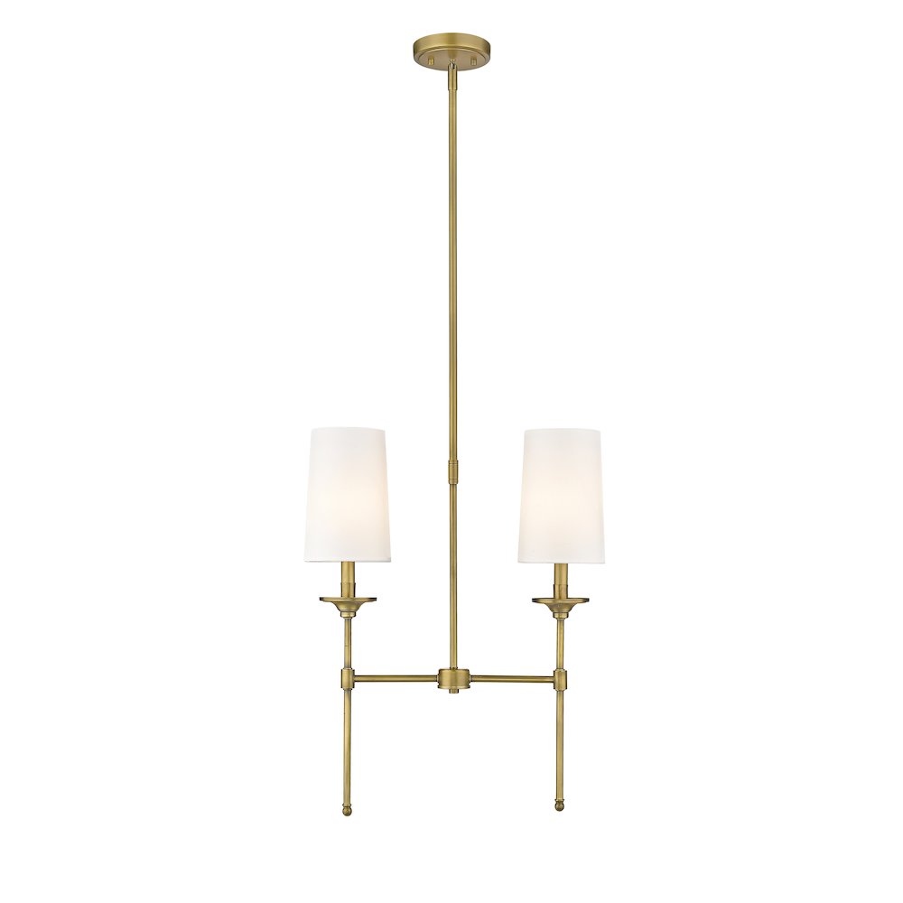 Z-Lite 2 Light Linear Chandelier