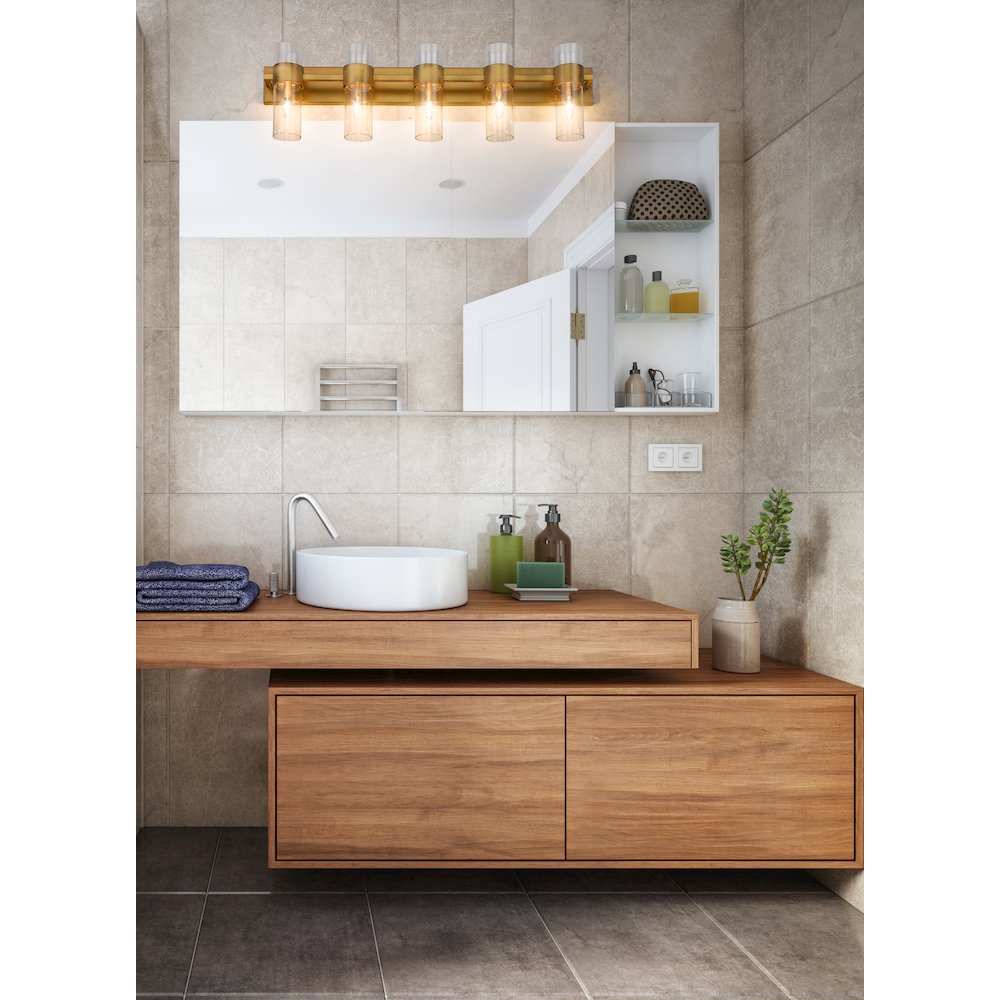Z-Lite 5 Light Vanity