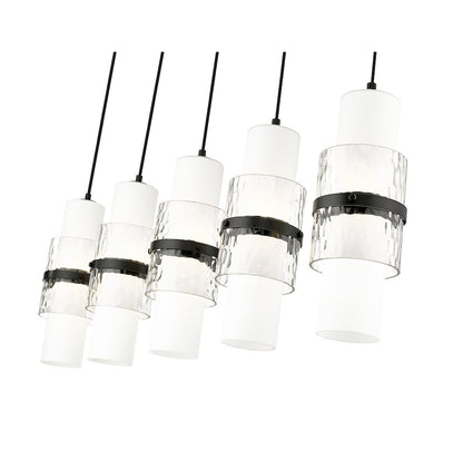 Z-Lite 5 Light Linear Chandelier