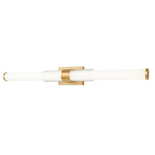 Z-Lite Egon 1 Light Vanity in Modern Gold color, Steel frame