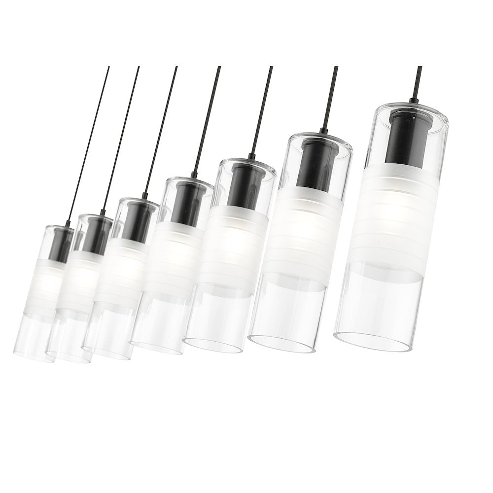 Z-Lite 7 Light Linear Chandelier