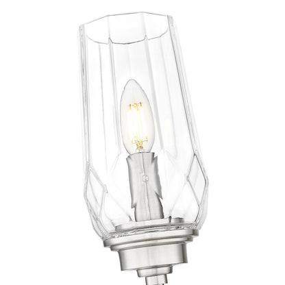 Z-Lite 1 Light Wall Sconce, Brushed Nickel