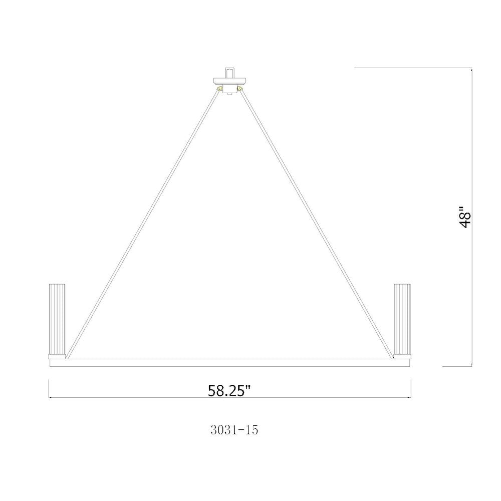 Z-Lite 15 Light Chandelier