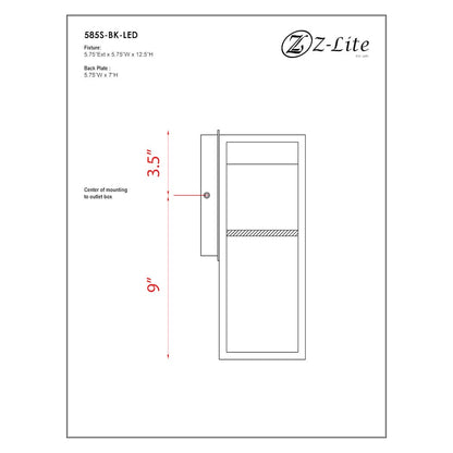 Z-Lite 1 Light Outdoor Wall Light