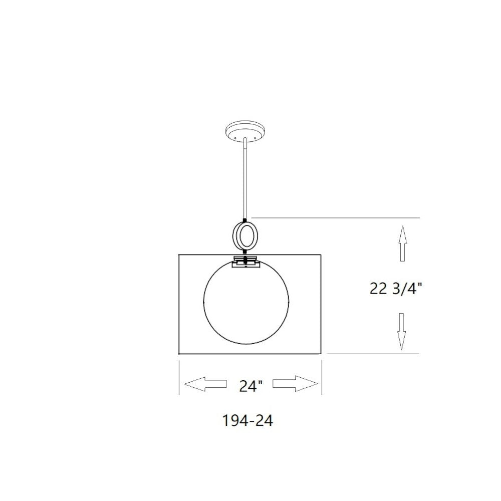 Z-Lite 1 Light Pendant