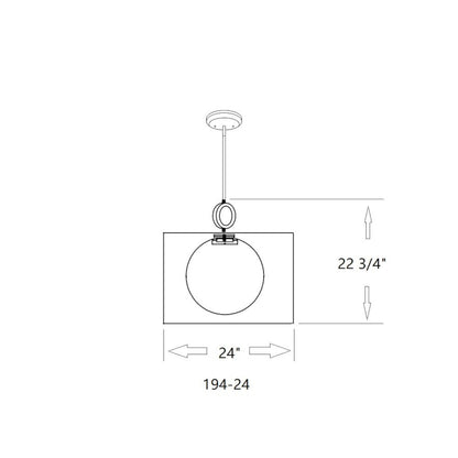 Z-Lite 1 Light Pendant