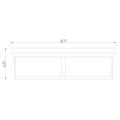 Z-Lite 4 Light Flush Mount