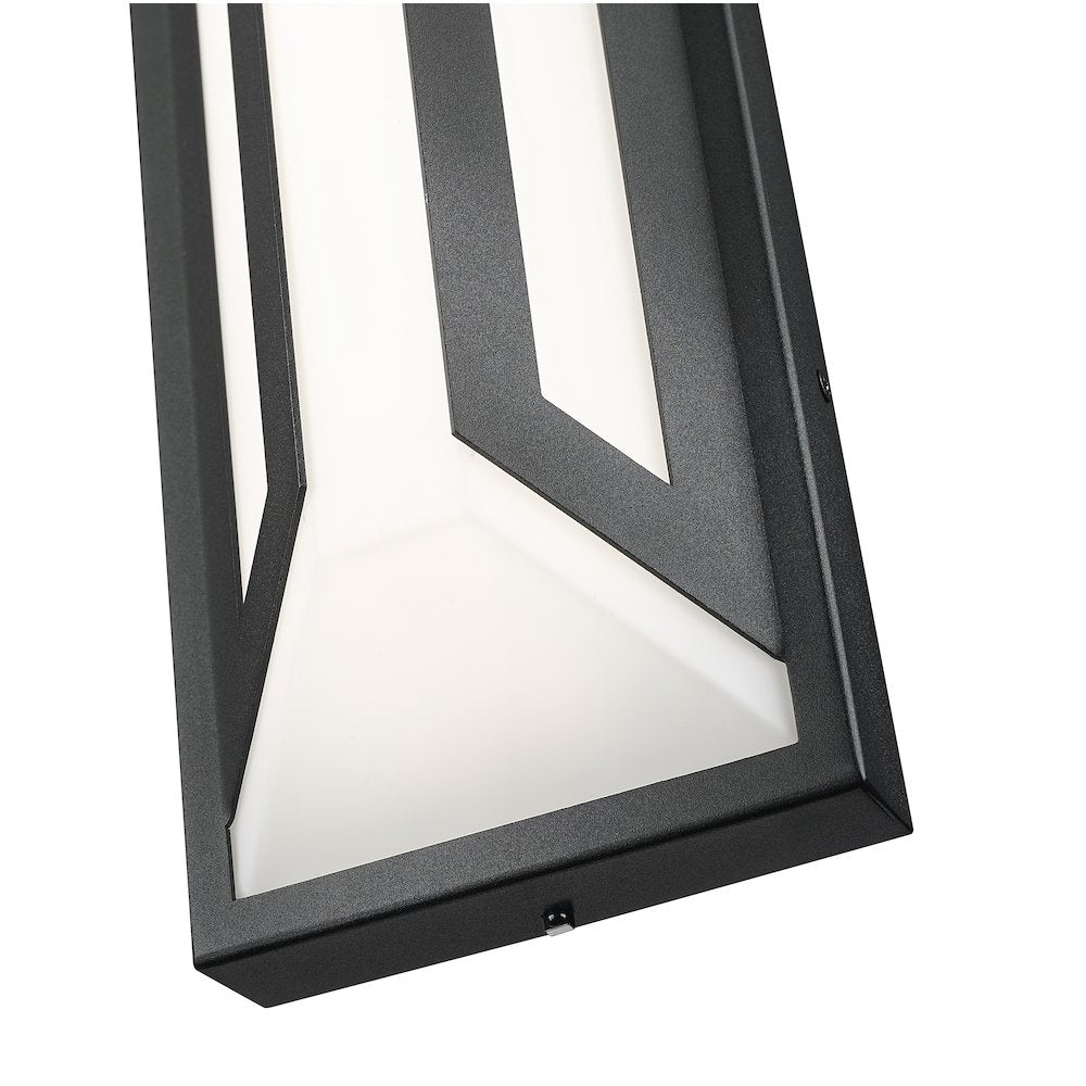 Z-Lite 2 Light Outdoor Wall Light, Sand Black