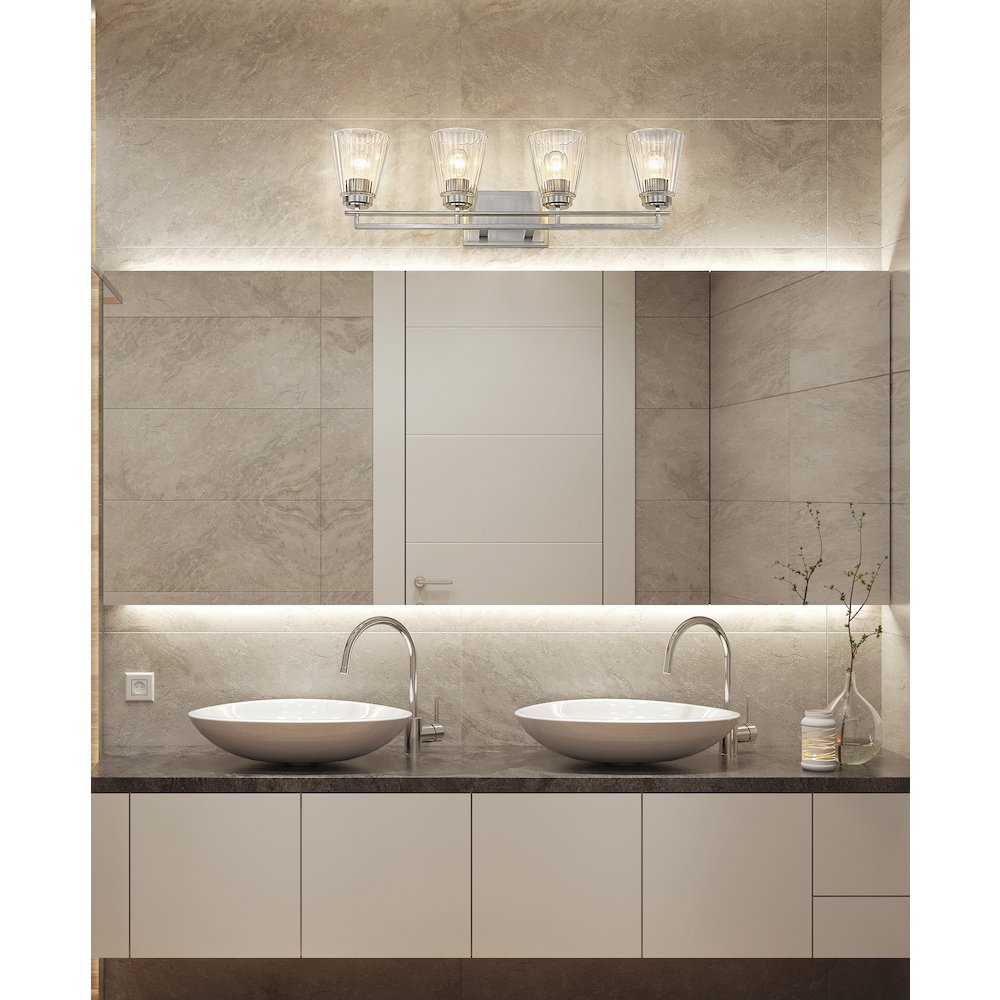 Z-Lite 4 Light Vanity