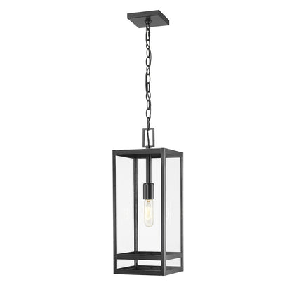 Z-Lite 1 Light Outdoor Chain Mount Ceiling Fixture