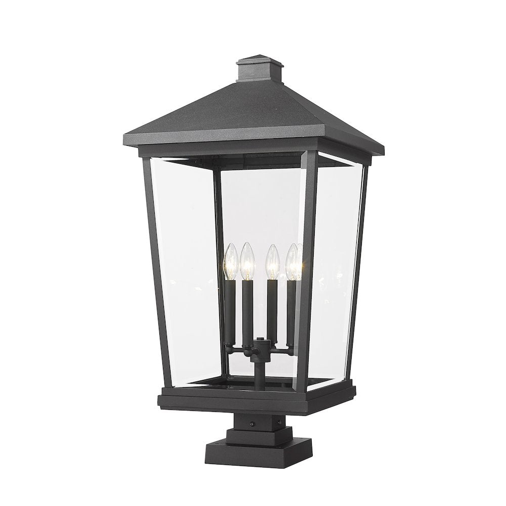Z-Lite 4 Light Outdoor Pier Mounted Fixture