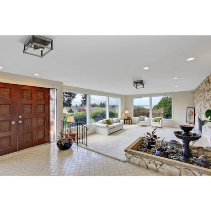 Z-Lite 3 Light Flush Mount