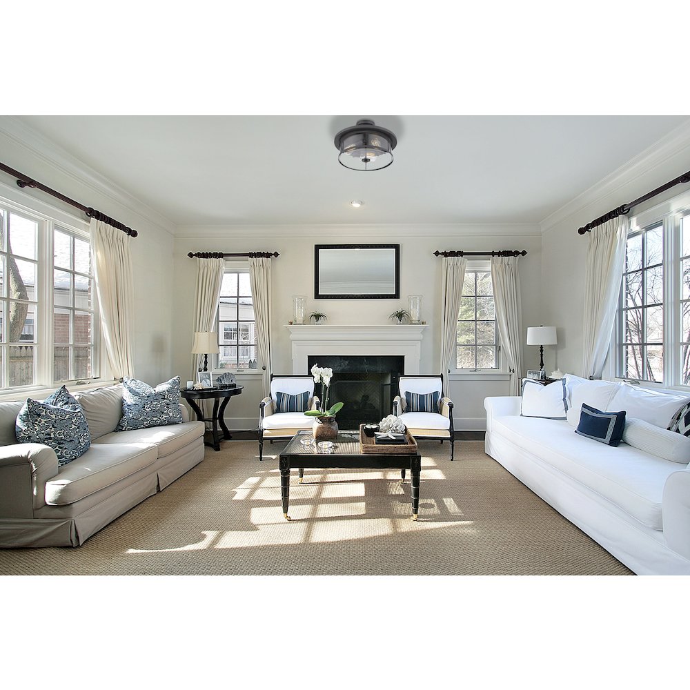 Z-Lite 3 Light Semi Flush Mount