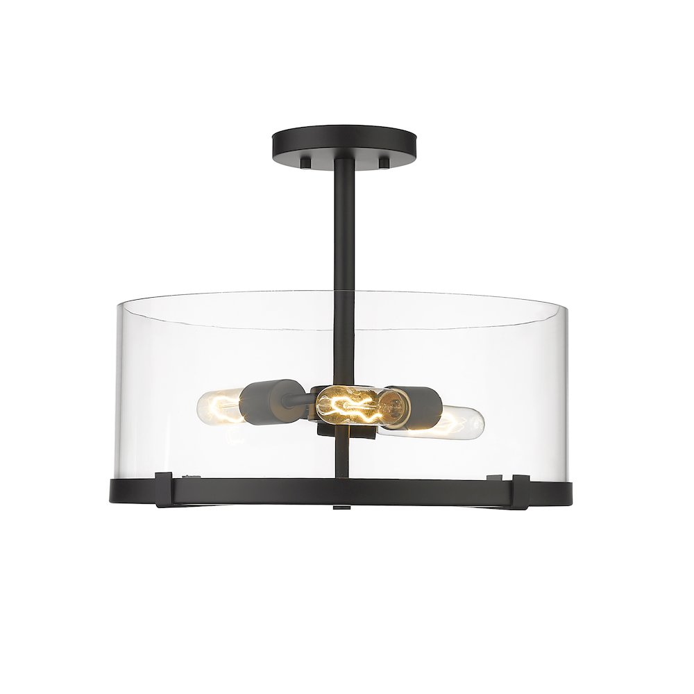 Z-Lite 3 Light Semi Flush Mount