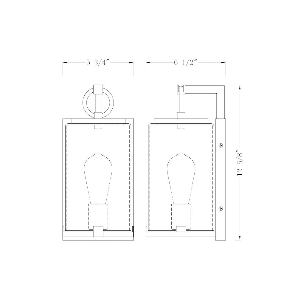 Z-Lite 1 Light Outdoor Wall Light