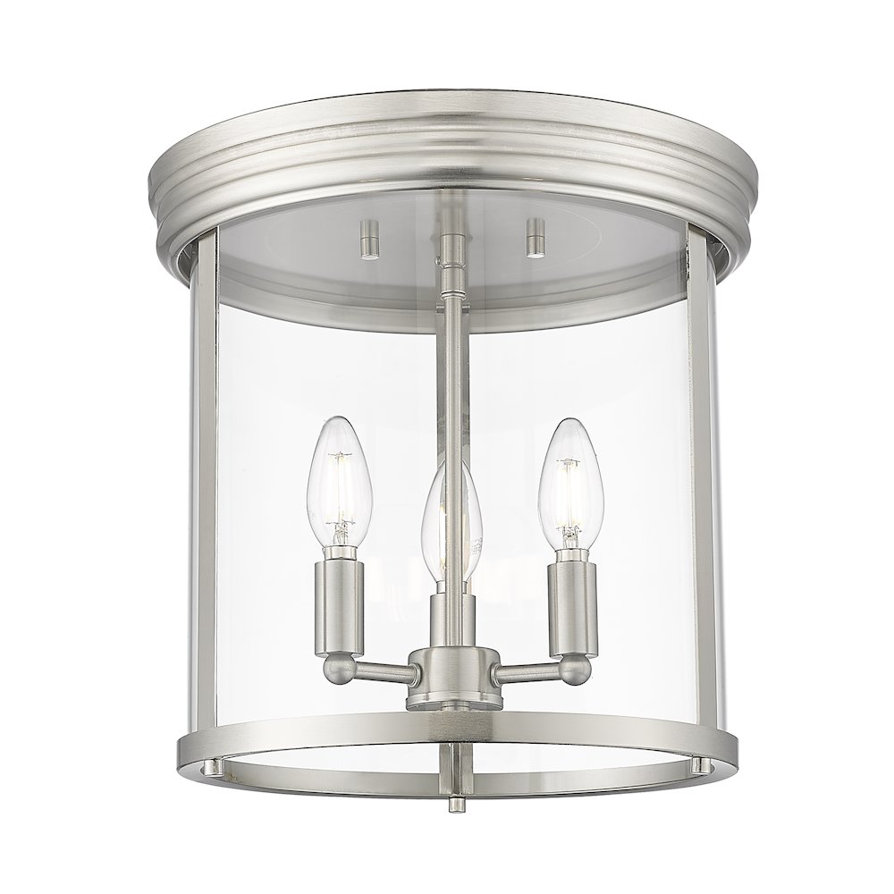 Z-Lite 3 Light Flush Mount