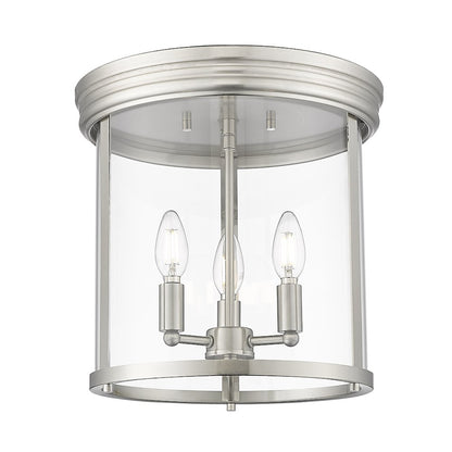 Z-Lite 3 Light Flush Mount