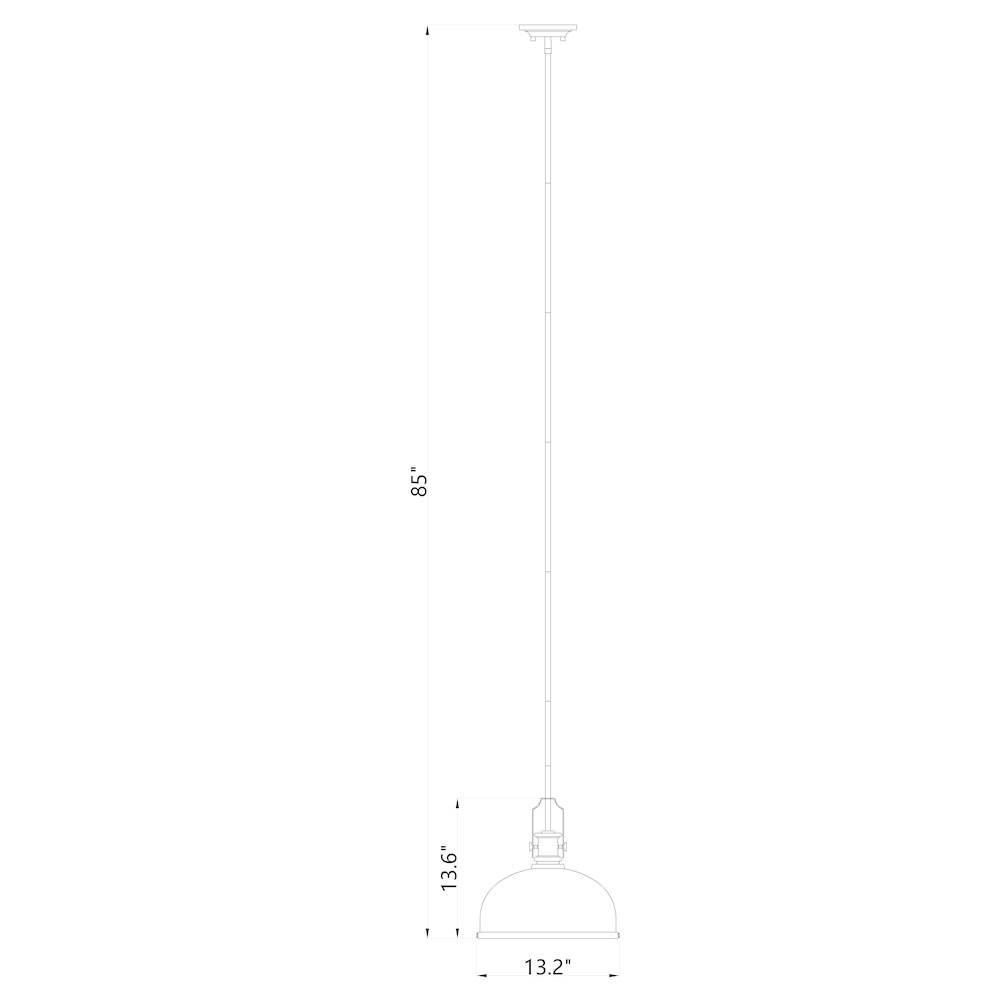 Z-Lite 1 Light Pendant