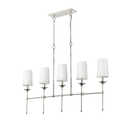 Z-Lite 5 Light Linear Chandelier