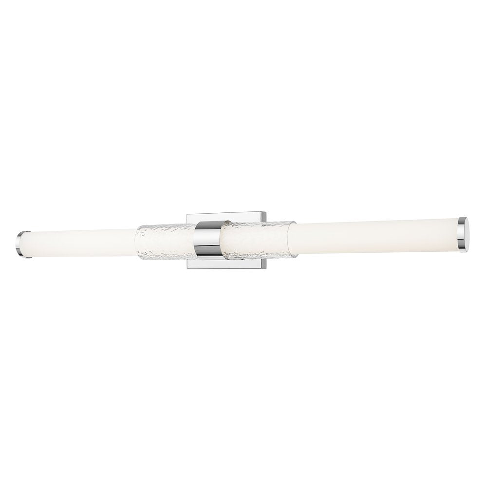 Z-Lite Egon 1 Light Vanity in Chrome color, Steel frame