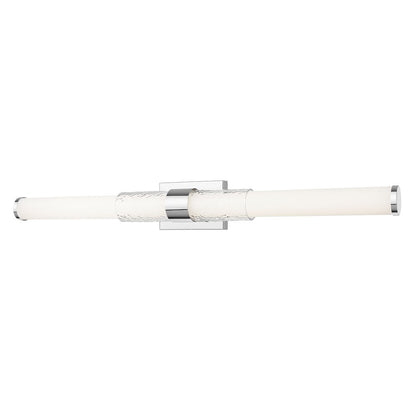 Z-Lite Egon 1 Light Vanity in Chrome color, Steel frame