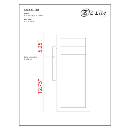 Z-Lite 1 Light Outdoor Wall Light