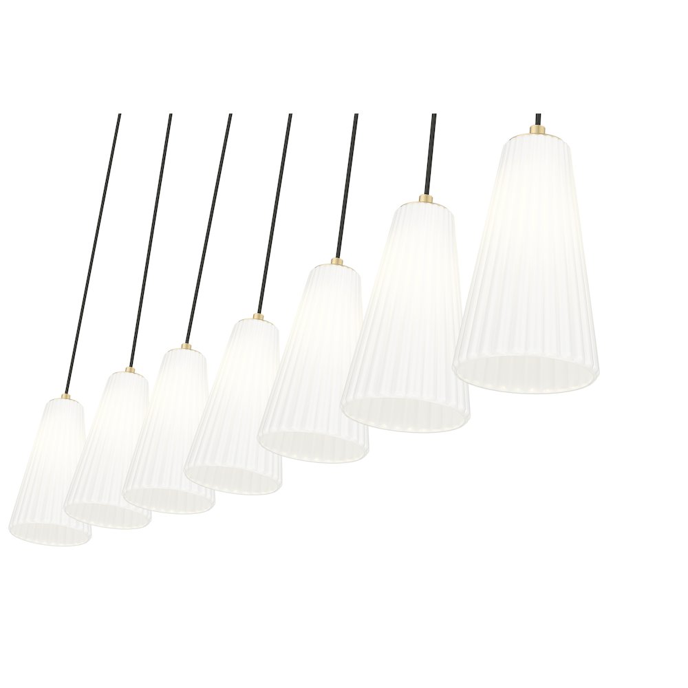 Z-Lite 7 Light Linear Chandelier