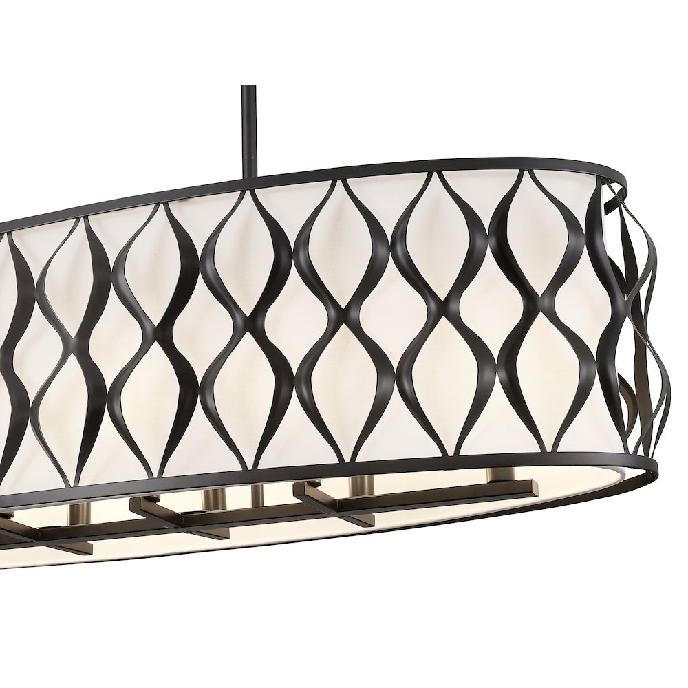 Z-Lite 10 Light Linear Chandelier