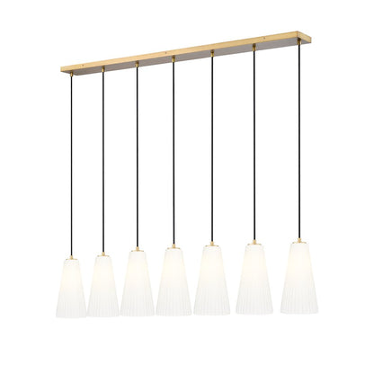 Z-Lite 7 Light Linear Chandelier