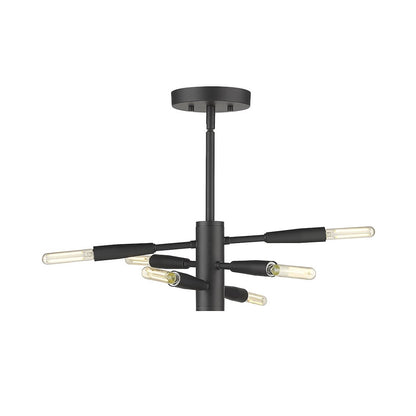 Z-Lite 6 Light Semi Flush Mount