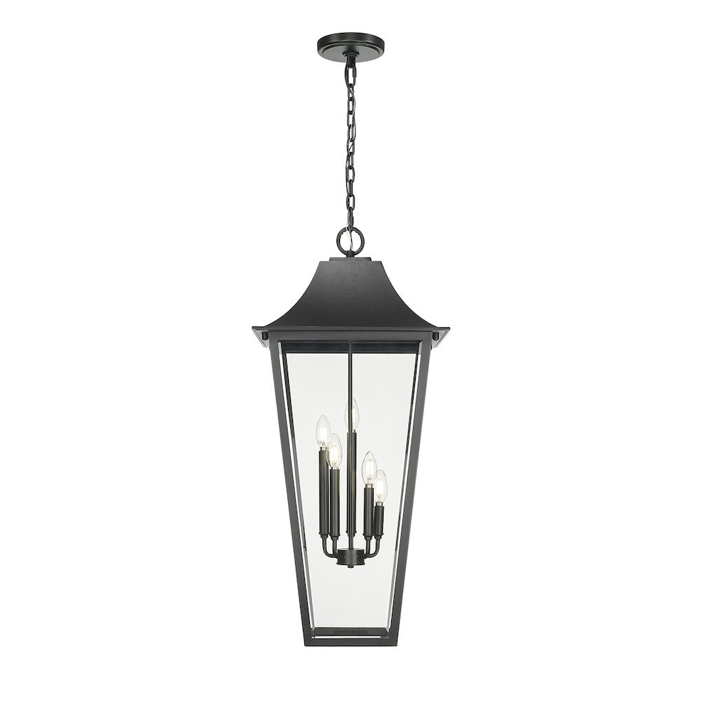 Z-Lite 5 Light Outdoor Chain Mount Ceiling Fixture