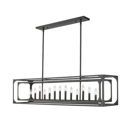 Z-Lite 13 Light Linear Chandelier