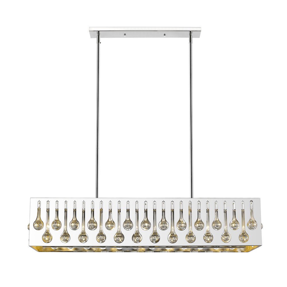 Z-Lite 7 Light Linear Chandelier
