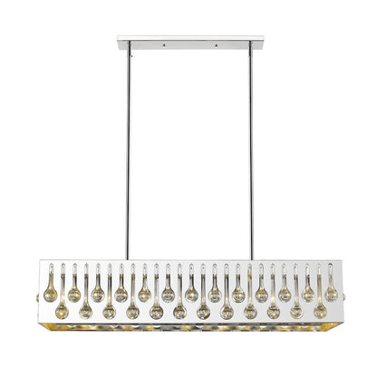 Z-Lite 7 Light Linear Chandelier